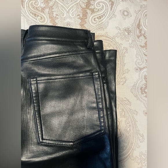 SOLD Aritzia melina leather pants - Picture 4 of 5